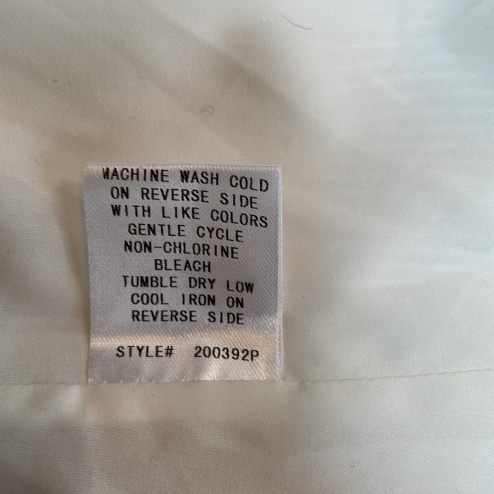Dora Landa halter blouse, cream/black, size S, NWT - Picture 7 of 9